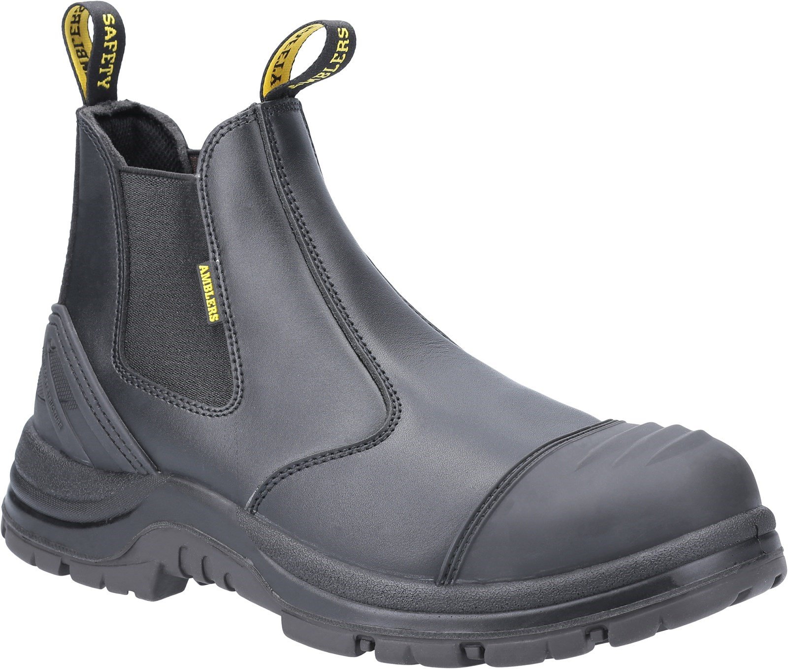 Amblers Safety Unisex Dealer Boot Black 31377 - Black 4