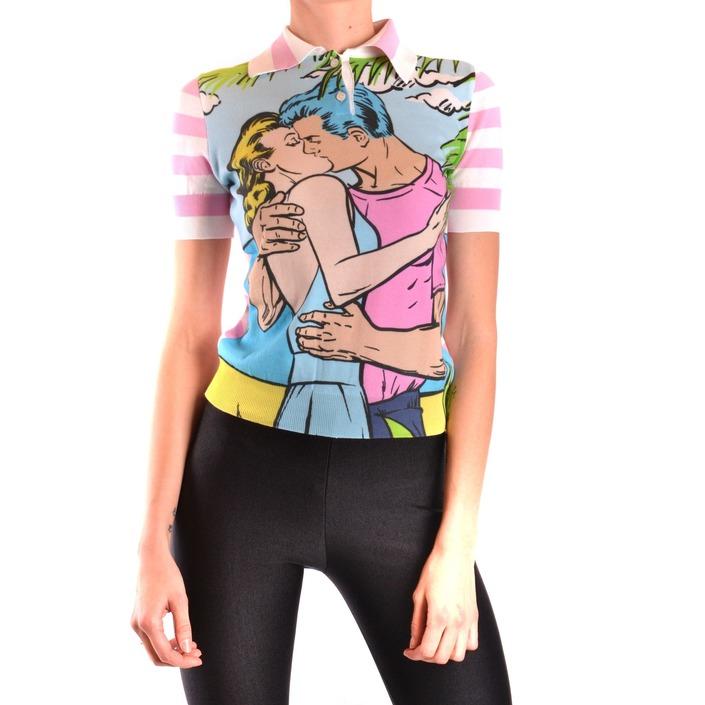 Moschino Women's Polo Shirt Multicolor 187260 - multicolor 40
