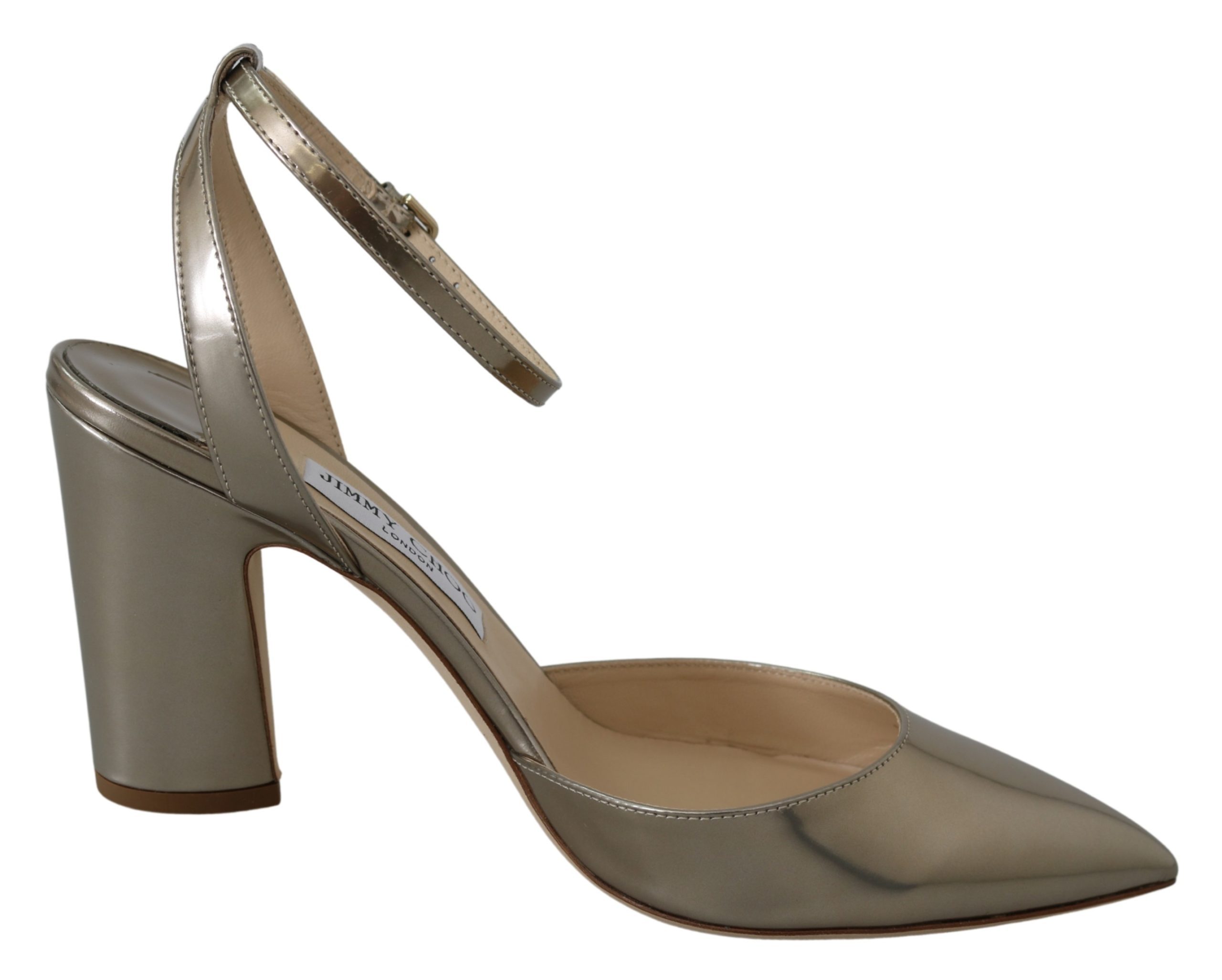 Jimmy Choo Women's Micky Mary Jane Pumps Gold 192954000530 - EU40.5/US10.5
