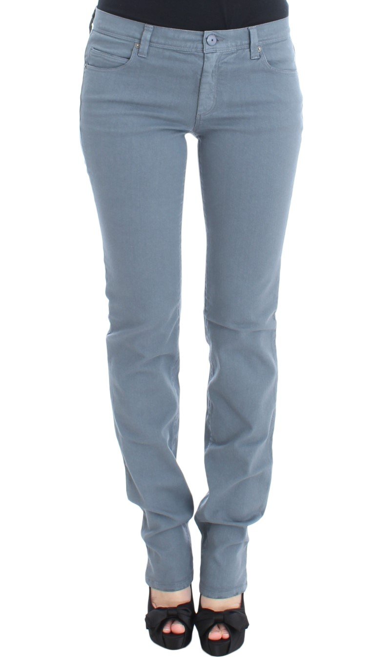 Ermanno Scervino Women's Blend Slim Fit Bootcut Jean Blue SIG30289 - W32