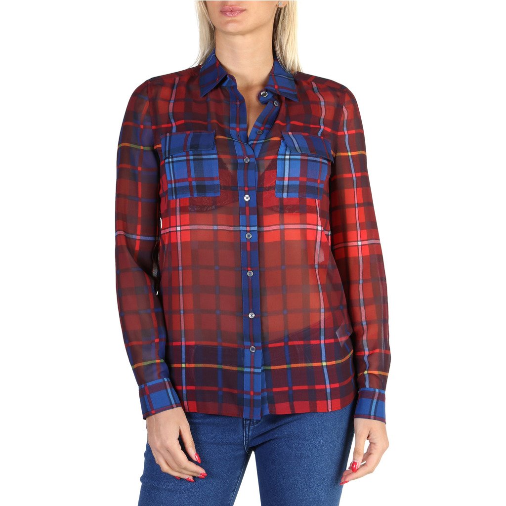Tommy Hilfiger Women's Shirt Red WW0WW19907 - red 4