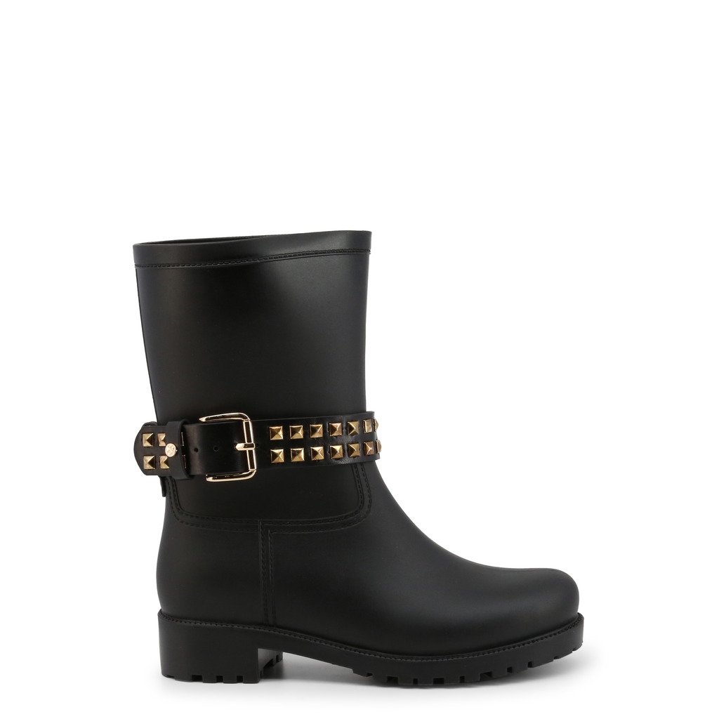 Roccobarocco Women's Boot Black RBSC1K001 - black EU 36