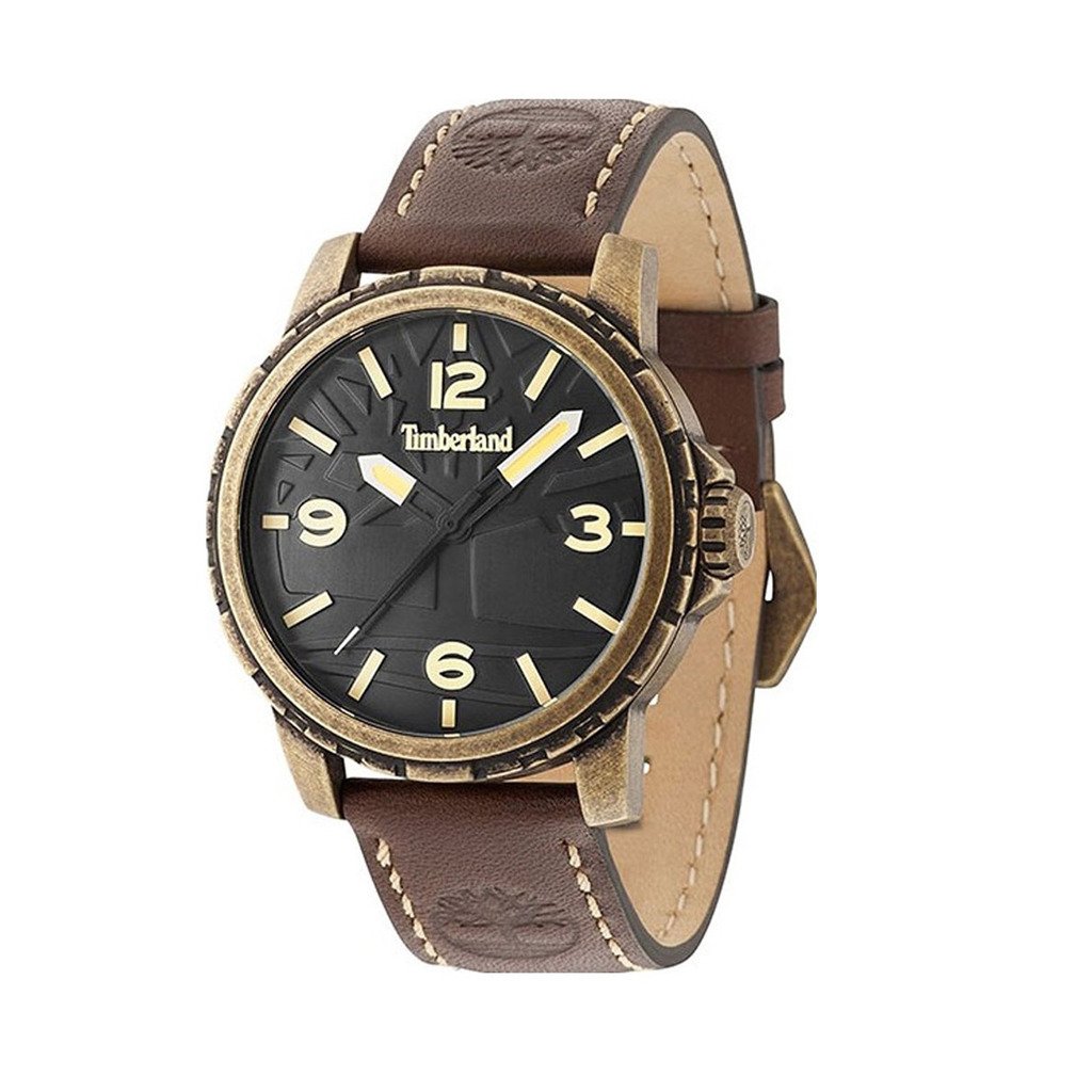 Timberland Men's Watch Brown 15257JSA - brown NOSIZE
