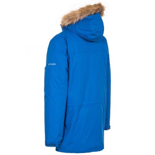 Trespass Unisex Waterproof Parka Jacket Various Colours Jaydin - Blue S