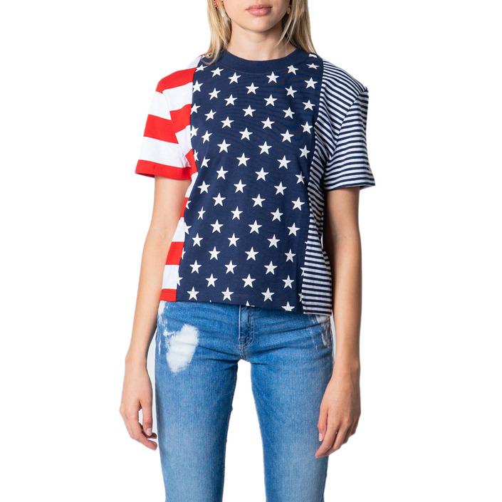 Tommy Hilfiger Women's T-Shirt Multicolor 175384 - multicolor XXS