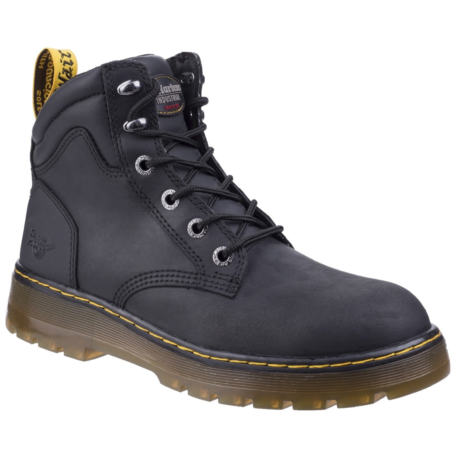 Dr Martens Unisex Brace Hiking Style Safety Boot Various Colours 27702-46606 - Black Republic 3