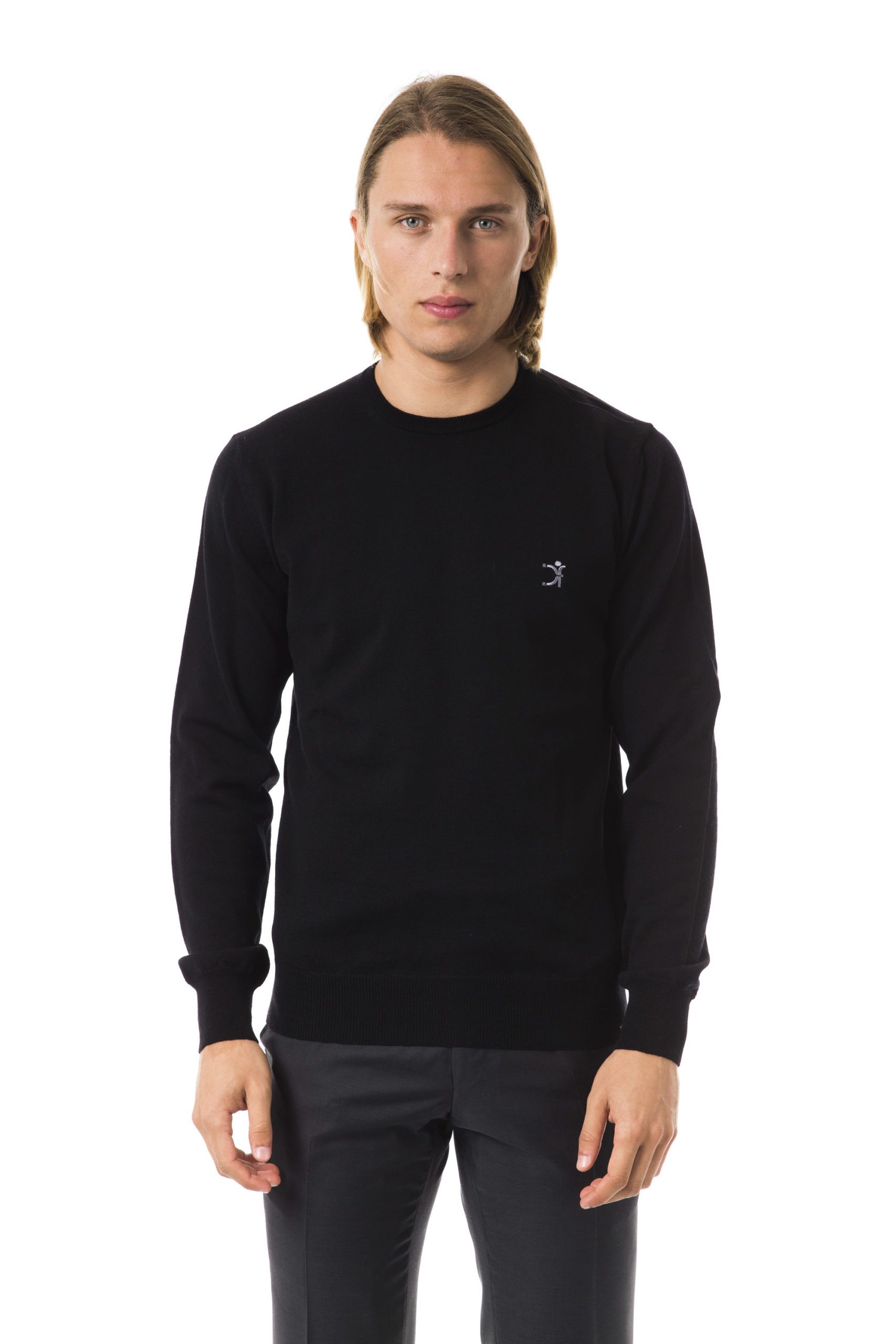 Uominitaliani Men's Nero Sweater Black UO816668 - S