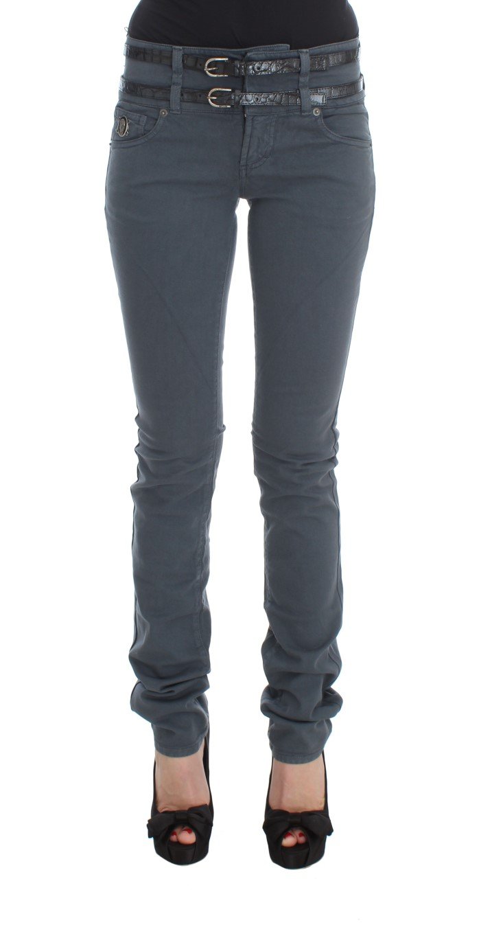 John Galliano Women's Cotton Blend Slim Fit Jeans Blue SIG30180 - W26
