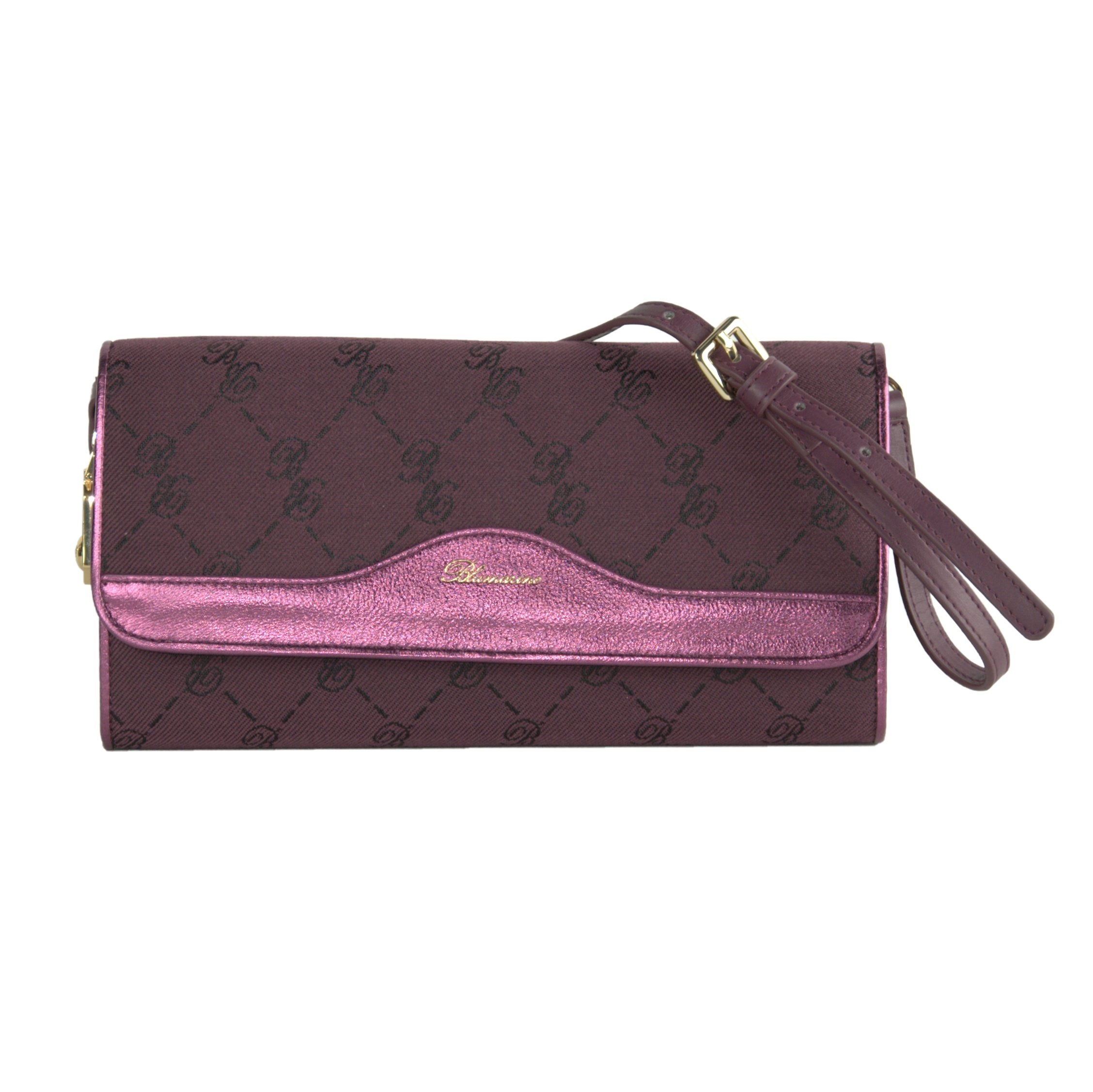 Blumarine Women's Clutch Bag Purple BL1421372