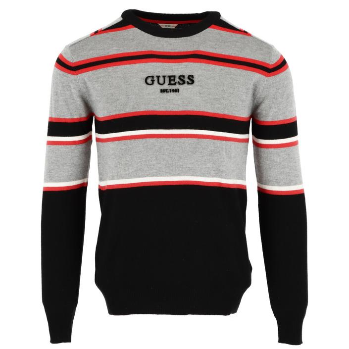 Guess Men's Sweater Black 307377 - black XS