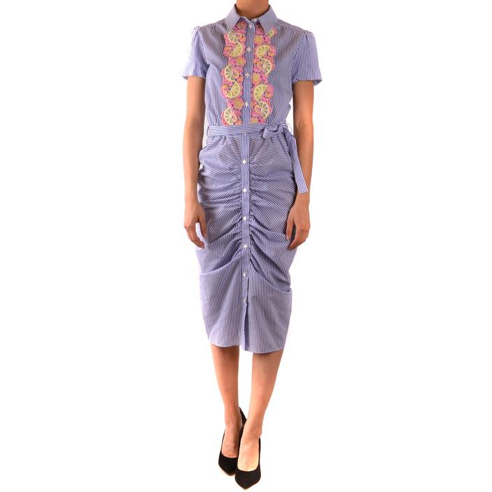 Boutique Moschino Women's Dress Blue 167508 - blue 40