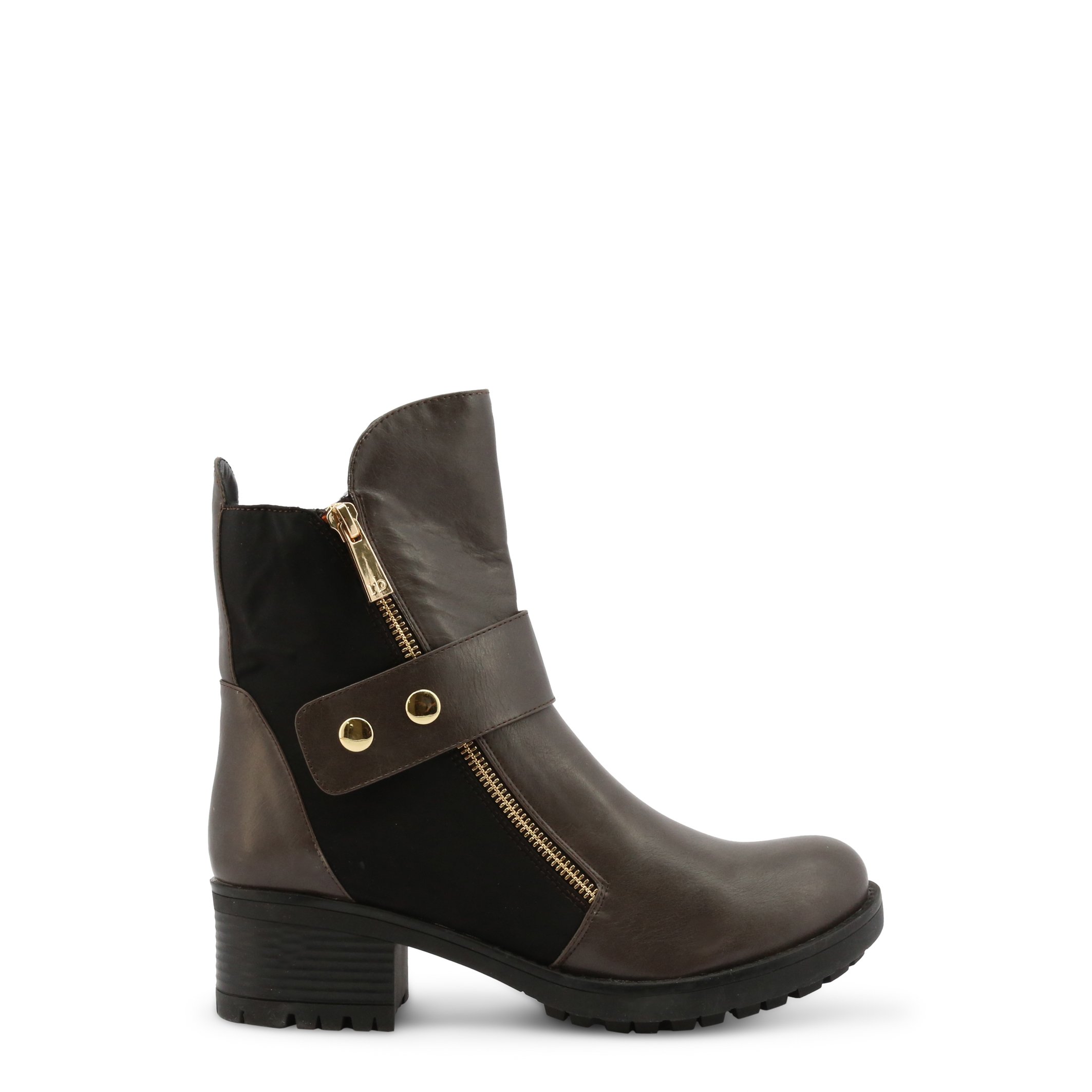 Roccobarocco Women's Ankle Boot Various Colours RBSC1K201STD - brown EU 37