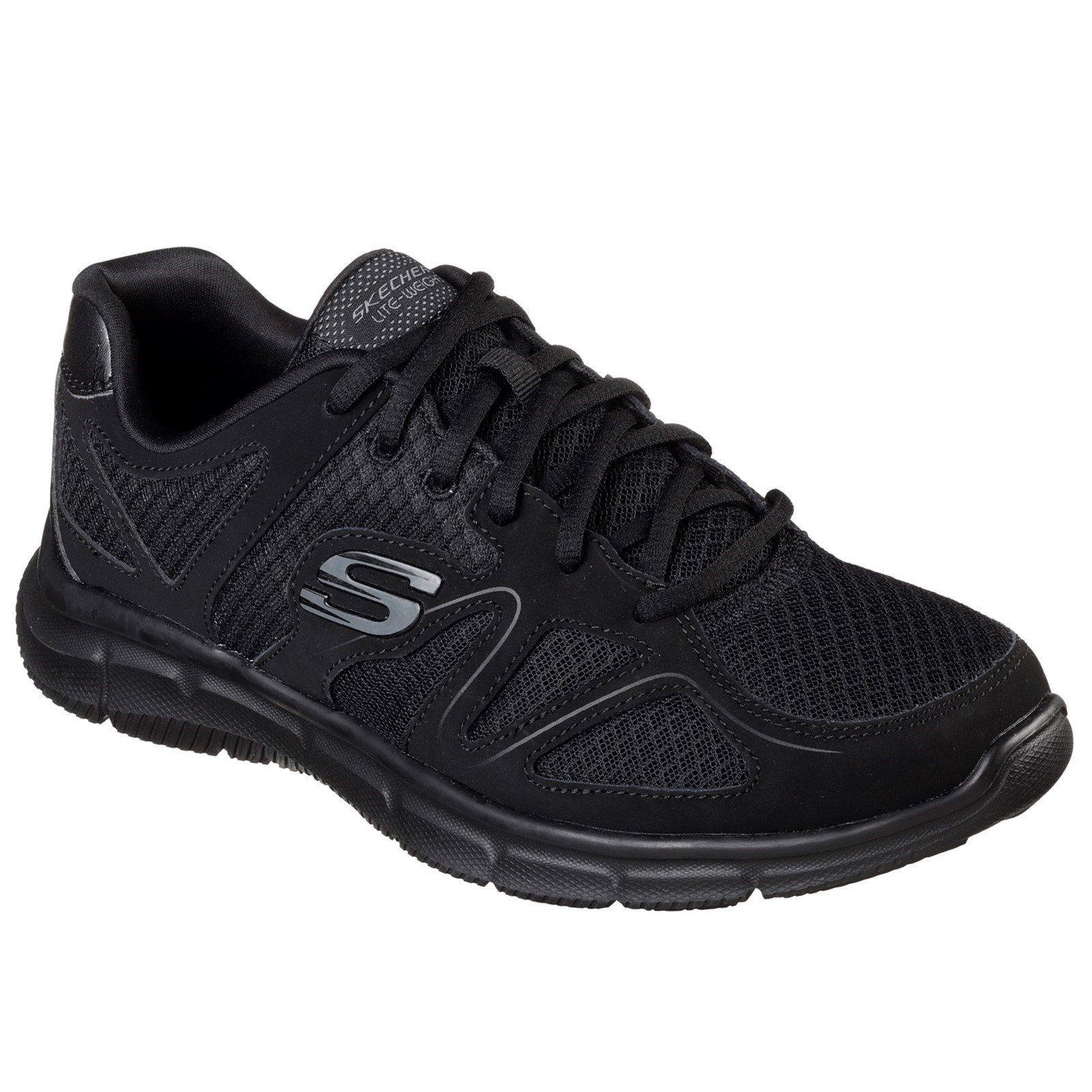 Skechers Men's Verse Flash Point Trainer Various Colours 33122 - Black 12