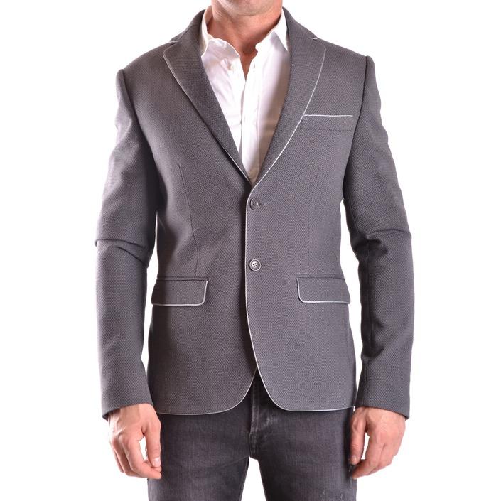 Daniele Alessandrini Men's Blazer Grey 162693 - grey 48