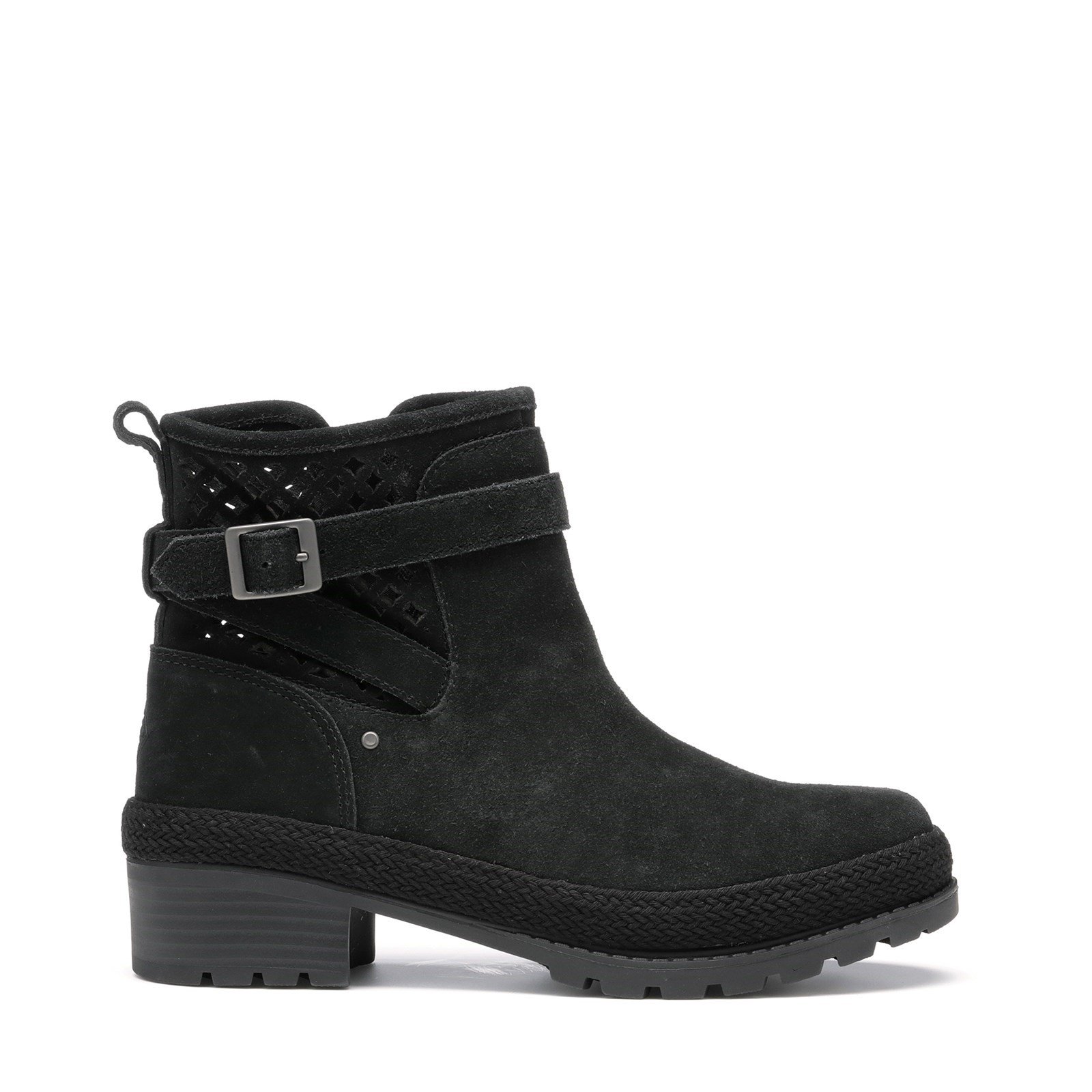 Muck Boots Women's Liberty Perforated Leather Boots Various Colours 31814 - Black 3.5