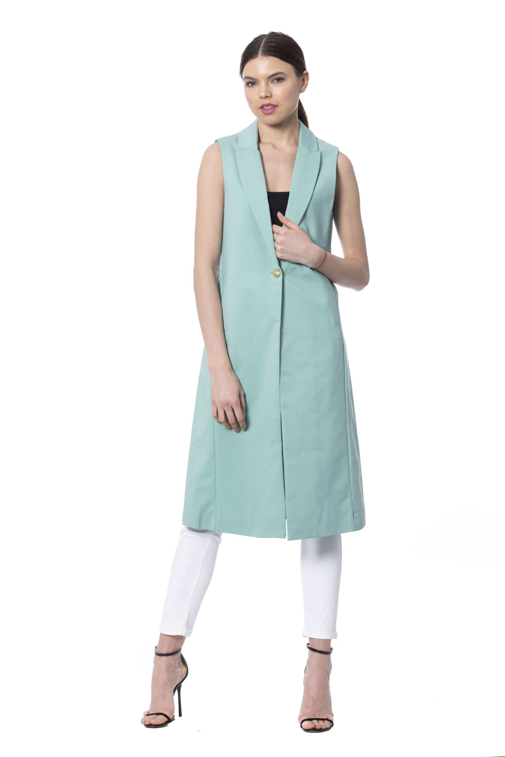 Silvian Heach Women's Jackets Teal SI994780 - XS