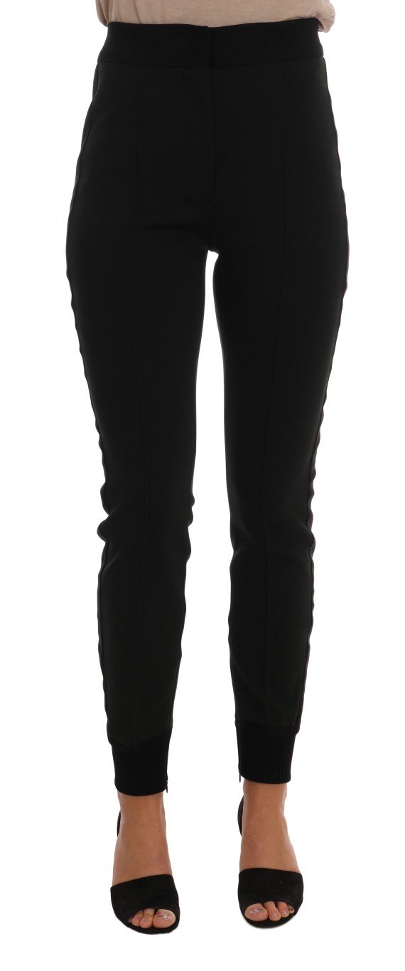 Dolce & Gabbana Women's Nylon Casual Trouser Green BYX1114 - IT44|L