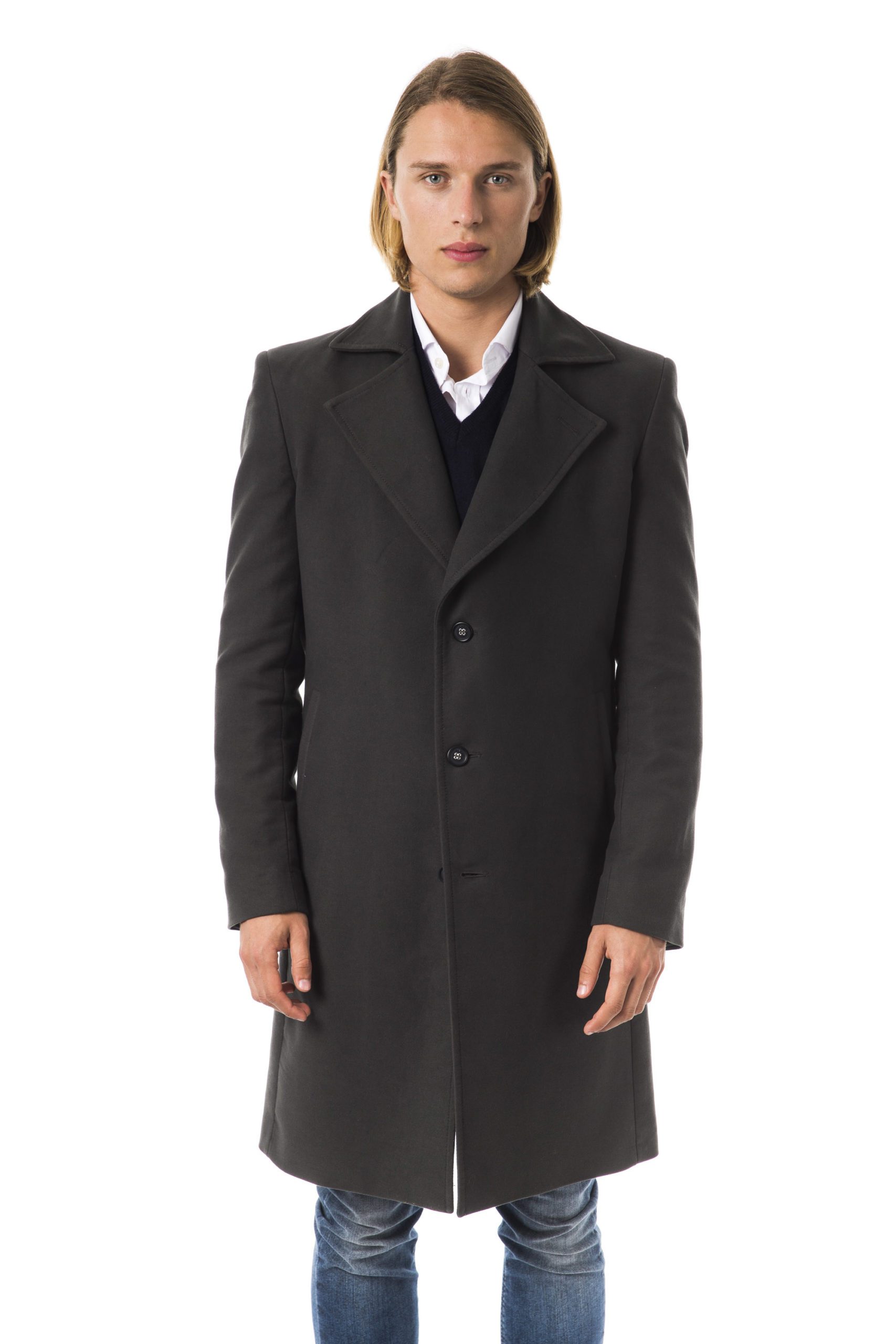 BYBLOS Men's Carbone Jacket Gray BY1394858 - IT48 | M