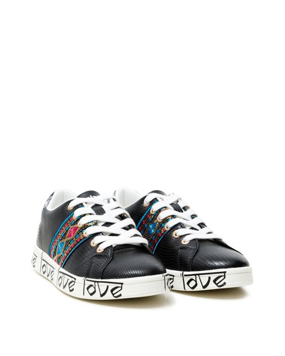Desigual Women's Trainer Various Colours 203597 - black 36