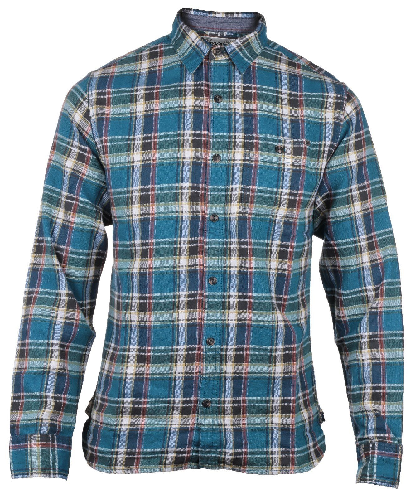 CAT Lifestyle Men's Bradley LS Shirt Various Colours 24138 - Park Sml