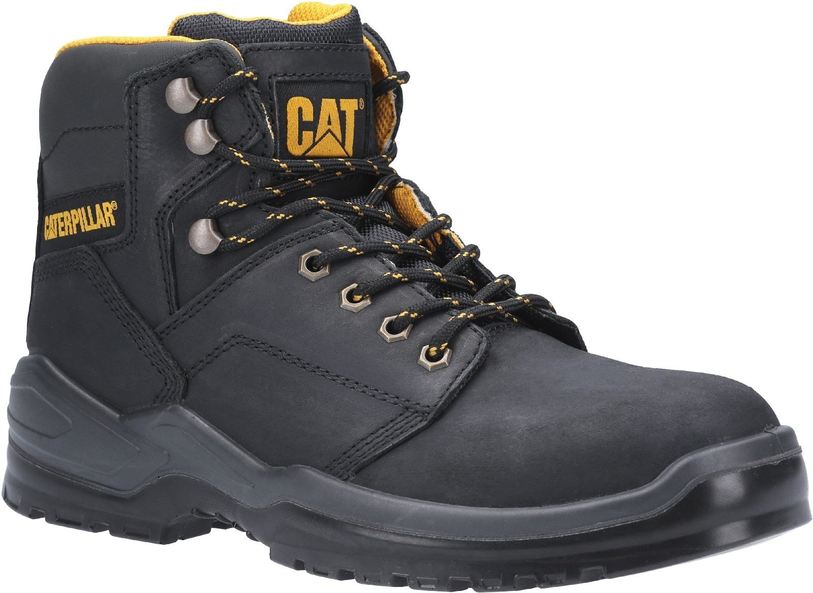 Caterpillar Unisex Striver Lace Up Injected Safety Boot Various Colours 30702 - Black 4