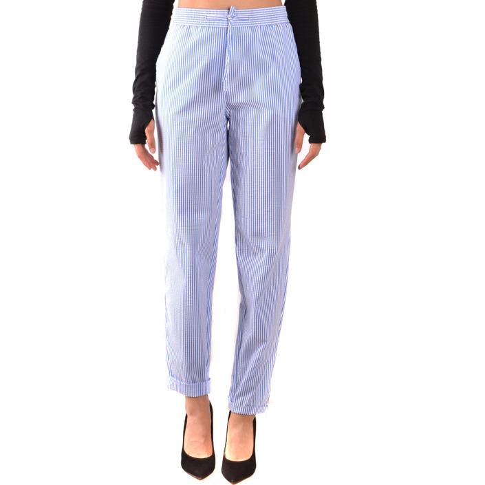 Boutique Moschino Women's Trouser Blue 167471 - blue 40
