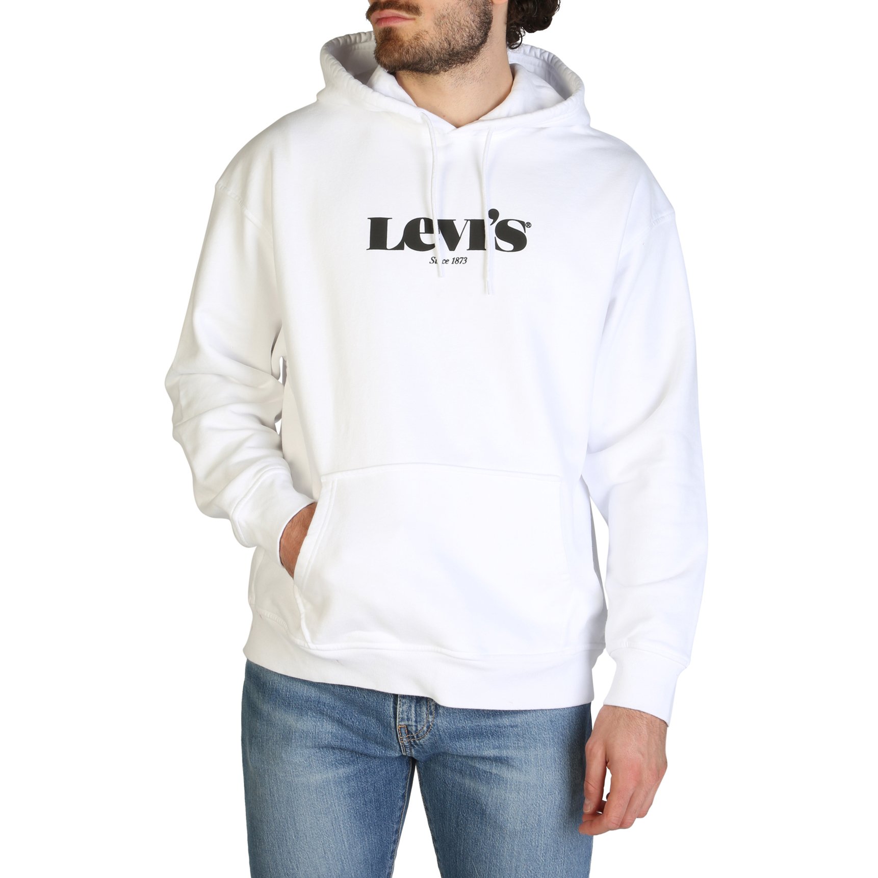 Levis Men's Sweatshirt Red 38479 - white S