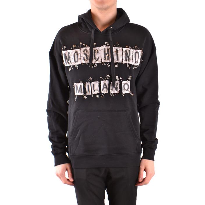 Moschino Men's Sweatshirt Black 166980 - black 46