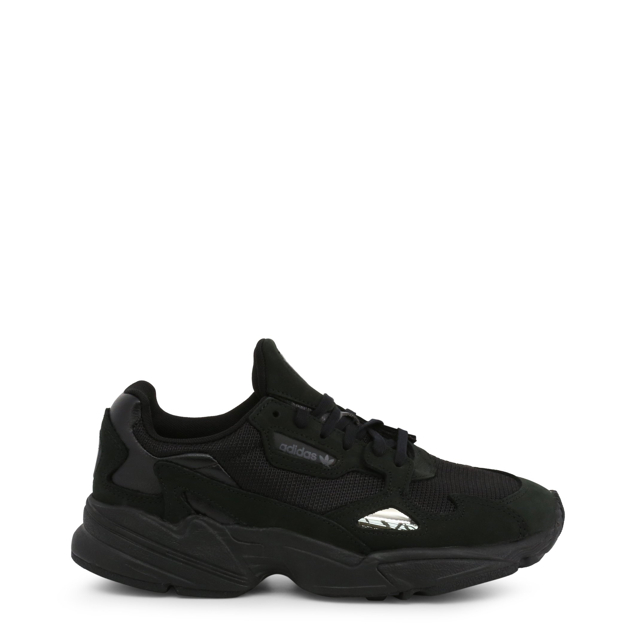 Adidas Women's Falcon Trainers Various Colours B28129 - black-1 7 UK