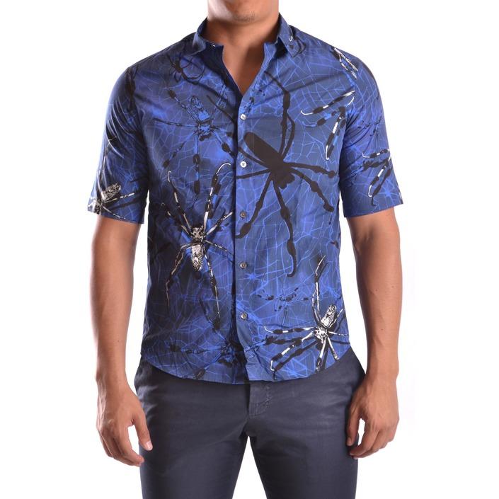 Alexander Mcqueen Men's Shirt Blue 162154 - blue 46