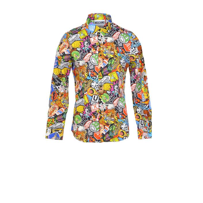 Moschino Couture - Moschino Couture Men Shirt - multicolor 40