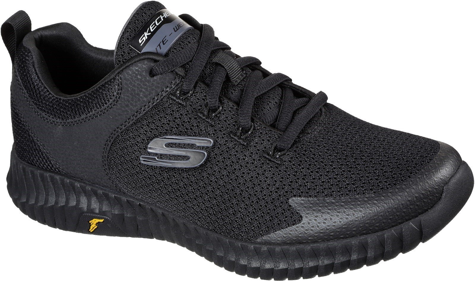 Skechers Men's Elite Flex Prime Take Over Sport Trainer Various Colours 32180 - Black/Black 6