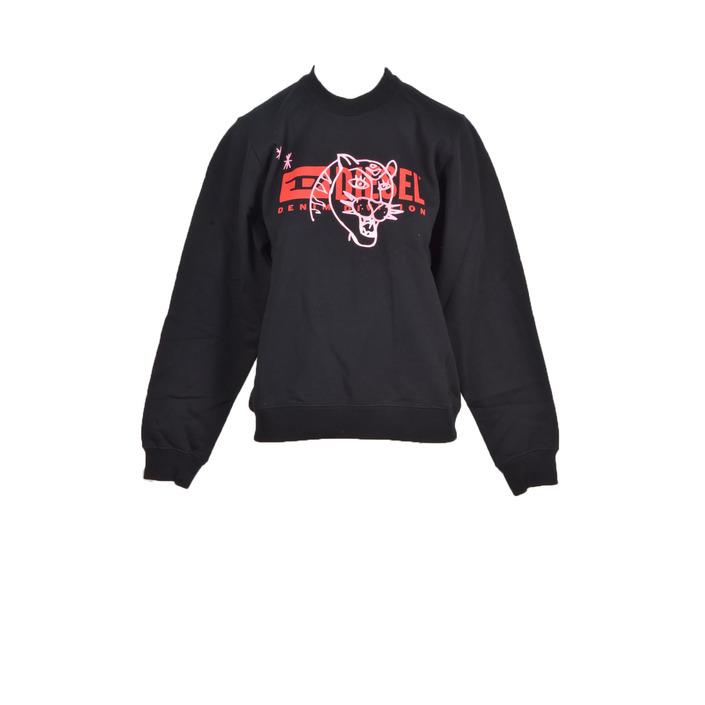 Diesel Women's Sweatshirt Black 210806 - black S