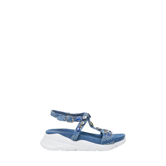 Desigual - Desigual Women Slip On Shoes - blue 40