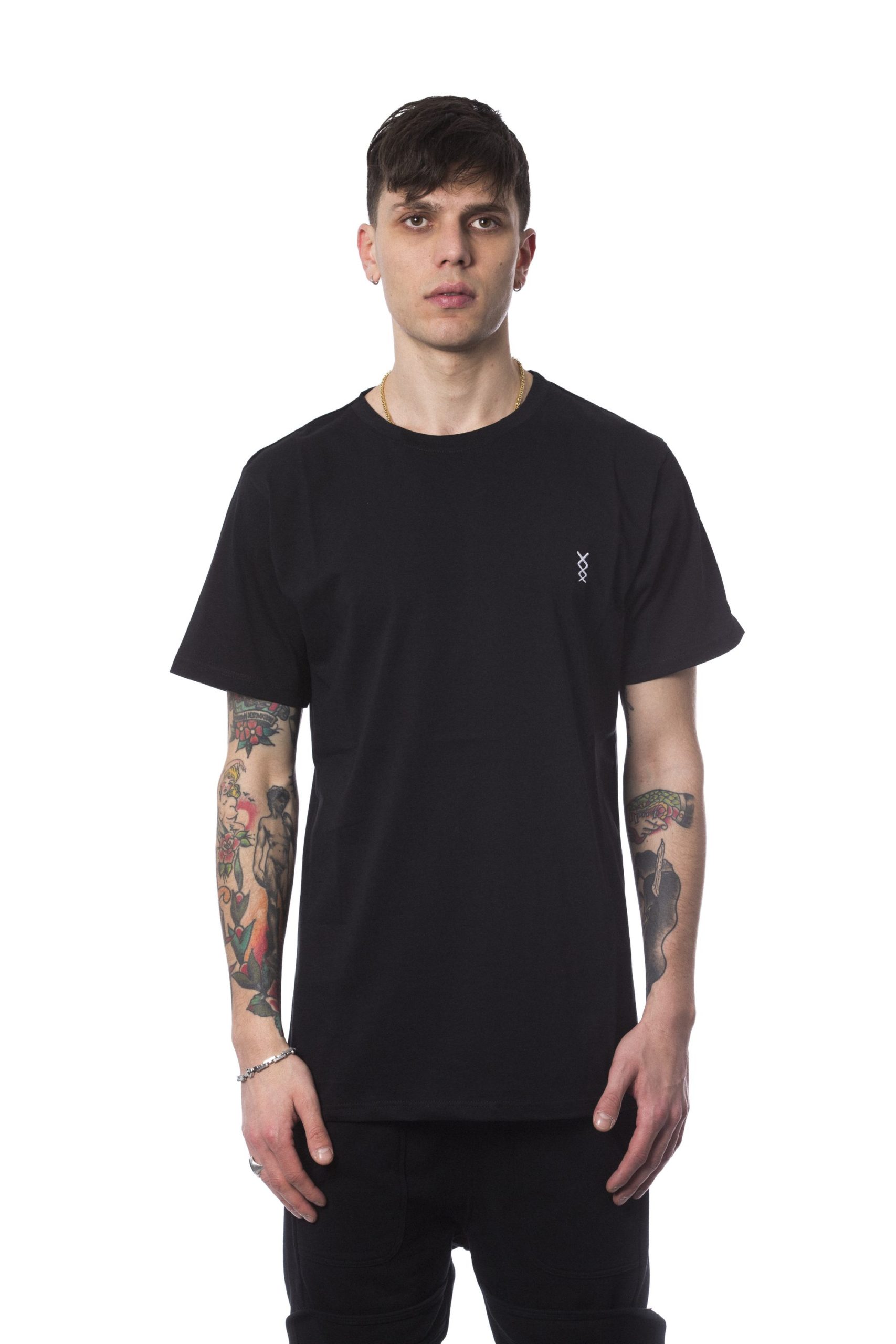 Nicolo Tonetto Men's Nero T-Shirt Black NI681936 - M