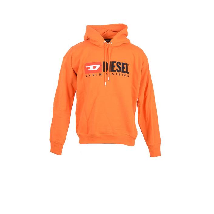 Diesel Men's Sweatshirt Orange 213449 - orange M