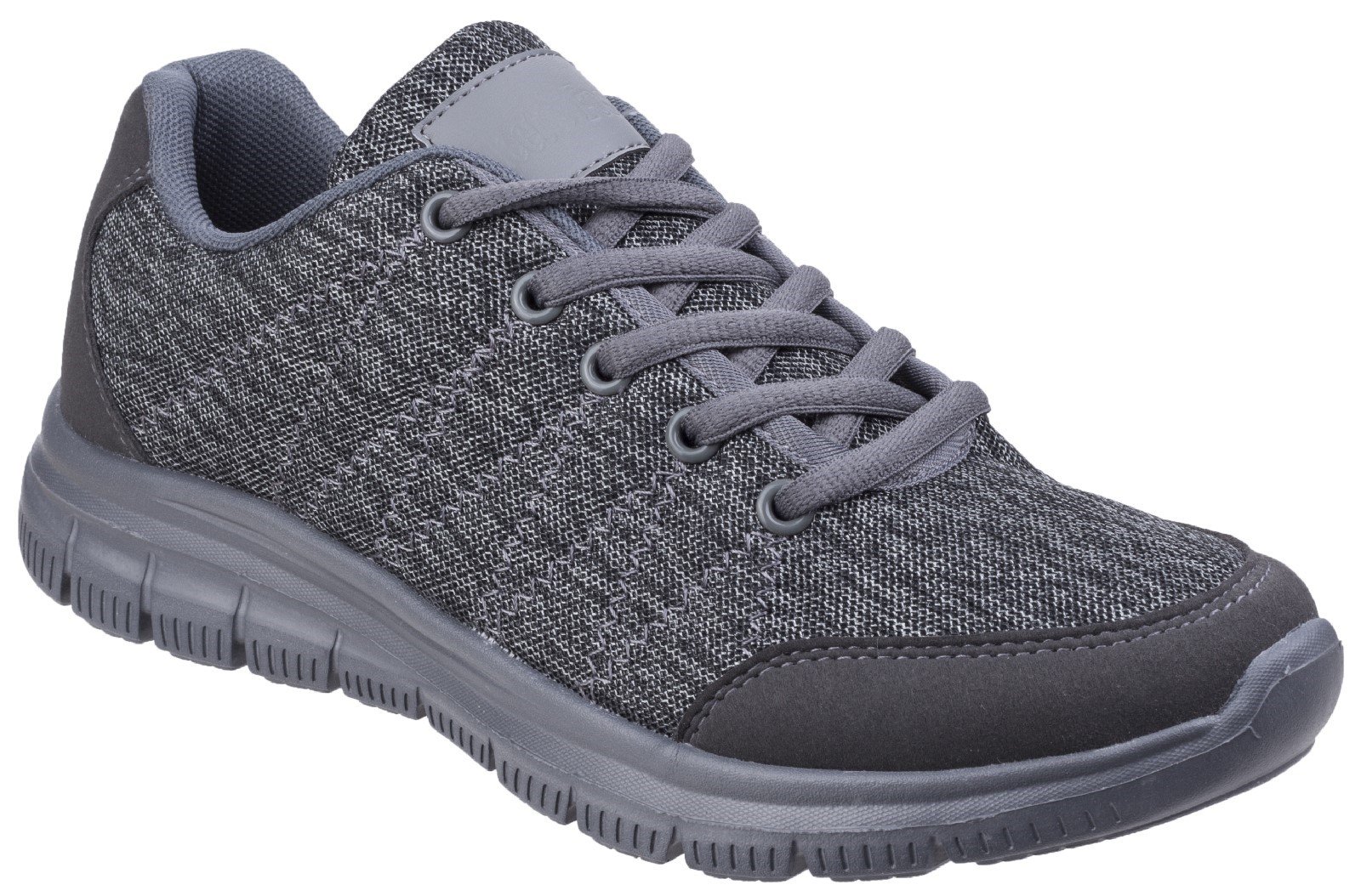 Fleet & Foster Women's Elanor Lace Up Trainer Various Colours 27155-45626 - Grey 3