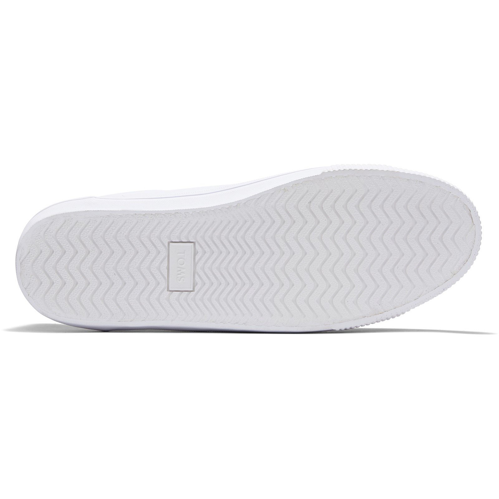 TOMS Men's Carlson Leather Trainer Various Colours 32558 - White 8