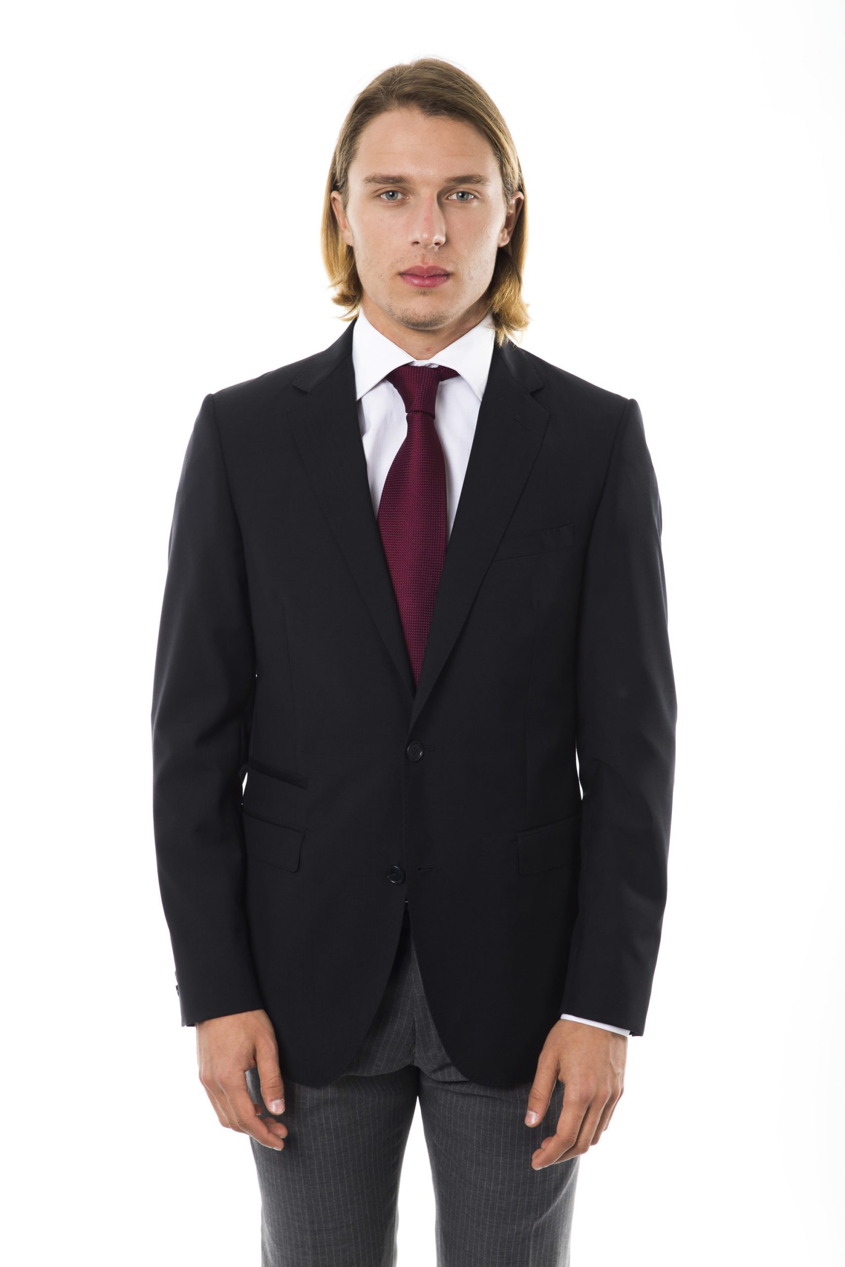 Uominitaliani Men's U Blazer Black UO997270 - IT46 | S