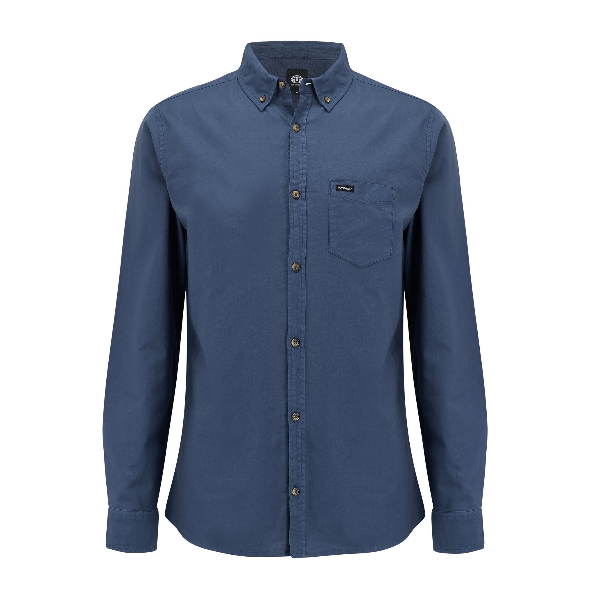 Animal Clothing Men's Robbie Shirt Various Colours 5054569924548 - M Blue