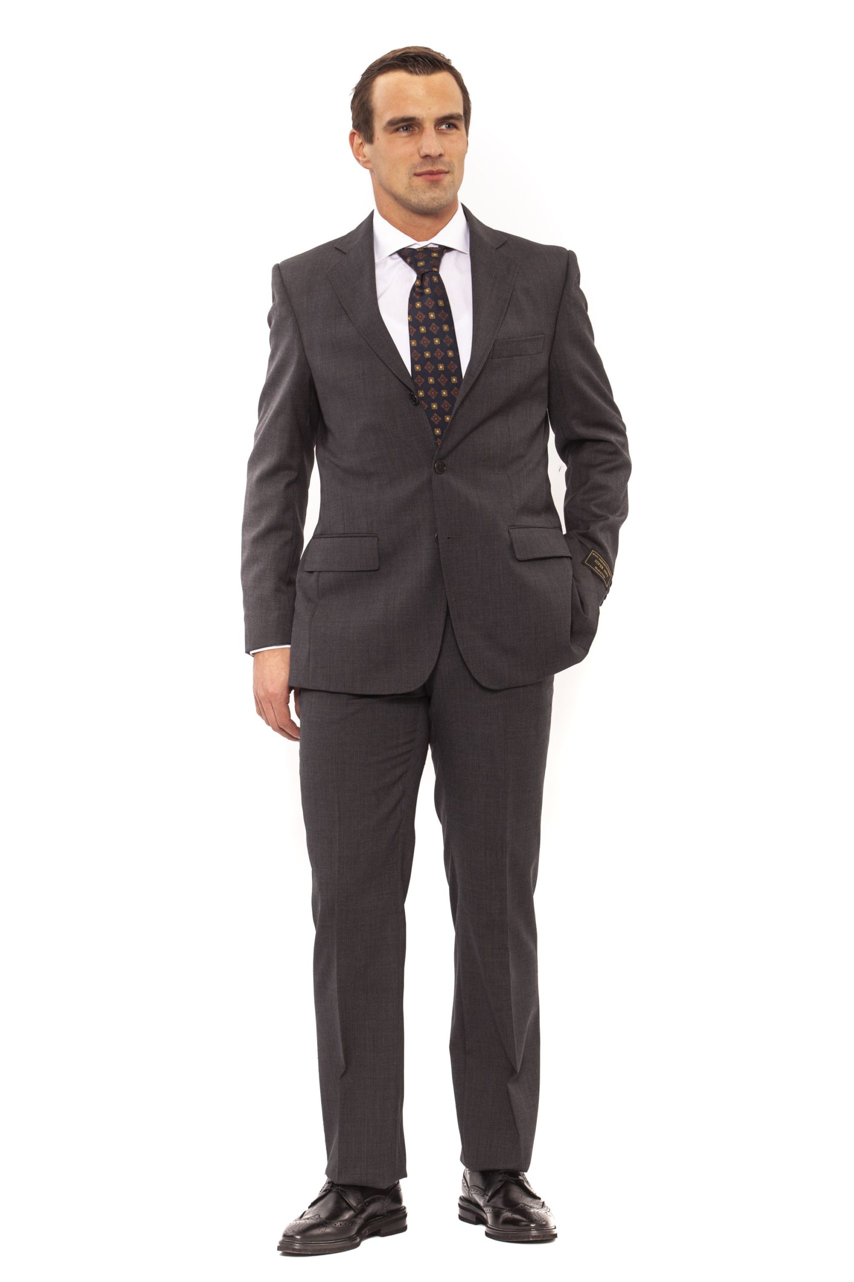 Ferre Men's Clothing Grimd Suit Gray FE994970 - IT48 | M