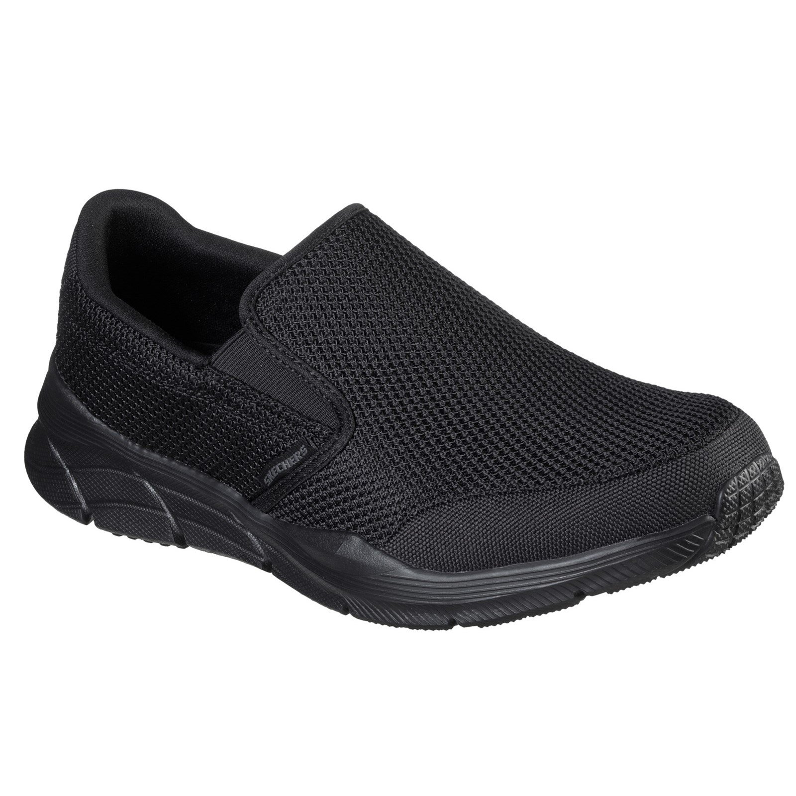 Skechers Men's Equalizer 4.0 Krimlin Wide Trainer Black 33073 - Black 7