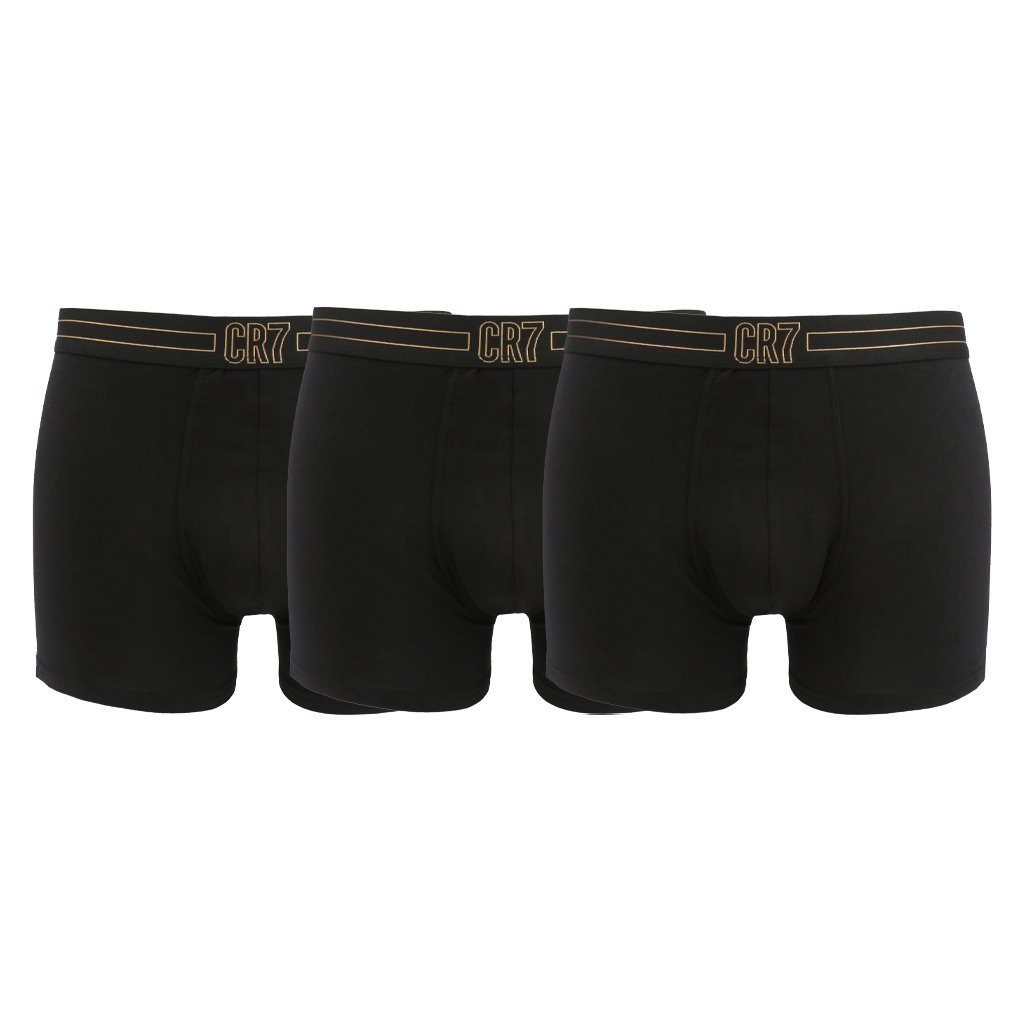 CR7 Cristiano Ronaldo Men's Boxer Shorts Various Colours 8100-49 - black-4 S