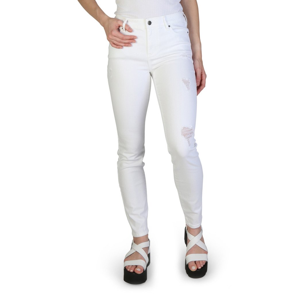 Armani Exchange Women's Jeans White 312065 - white 25 UK