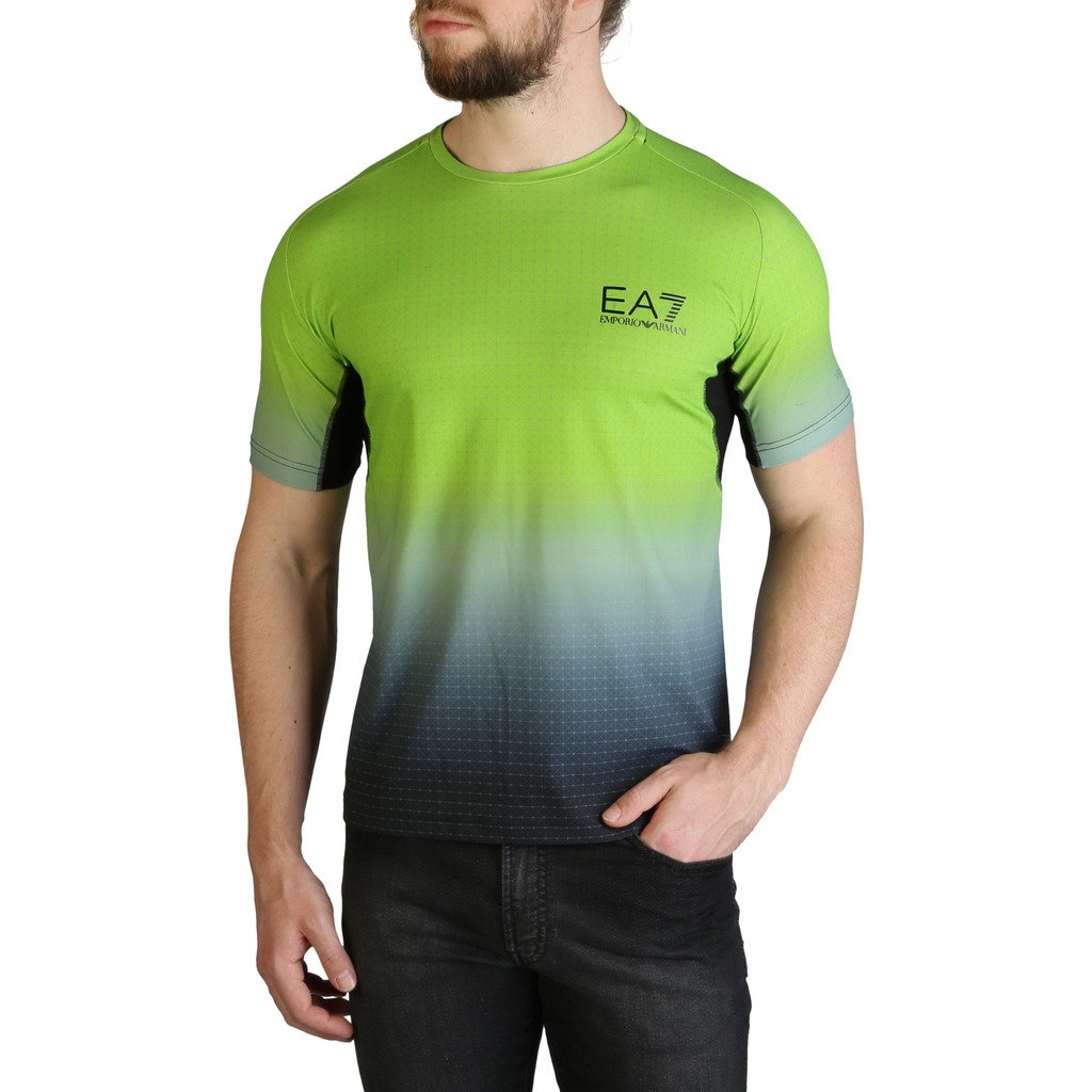 EA7 Men's T-Shirt Green 3GPT93_PJ2BZ - green M