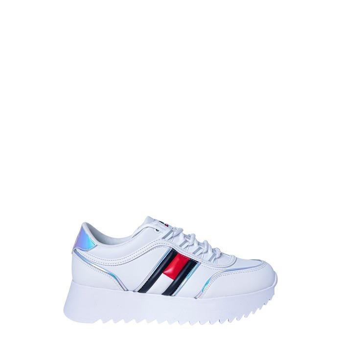 Tommy Hilfiger Jeans Women's Trainer White 190857 - white 40