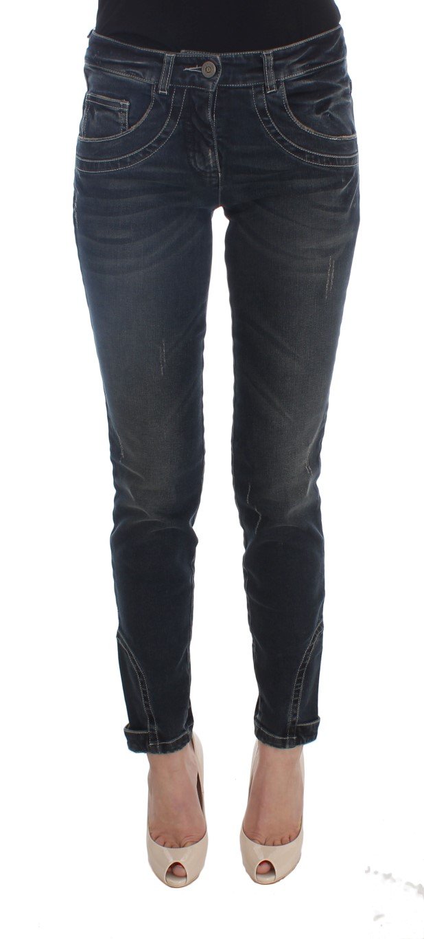 Ermanno Scervino Women's Slim Fit Jeans Blue SIG30417 - IT40|S