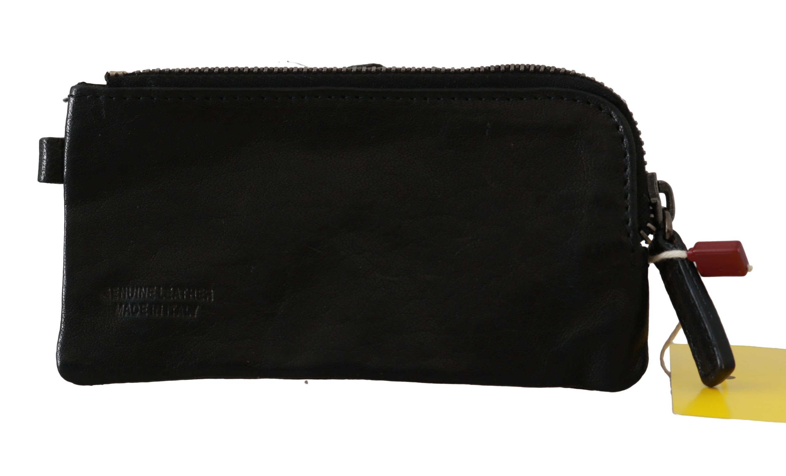 John Galliano Women's Genuine Leather Wallet Black VAS8839