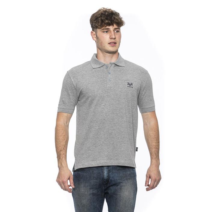 19v69 Italia Men's Polo Shirt Grey 185380 - grey XL