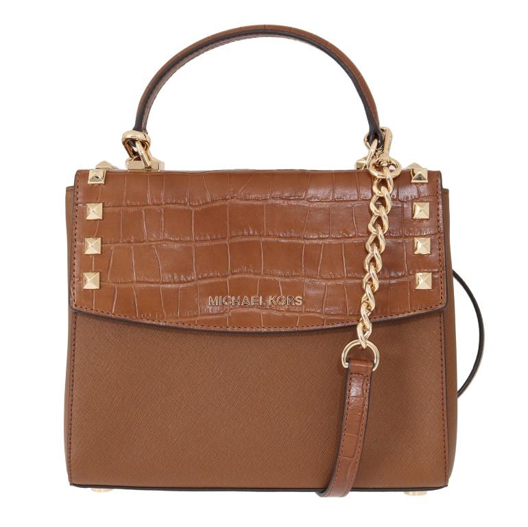 Michael Kors Women's KARLA Satchel Bag Brown MK5004